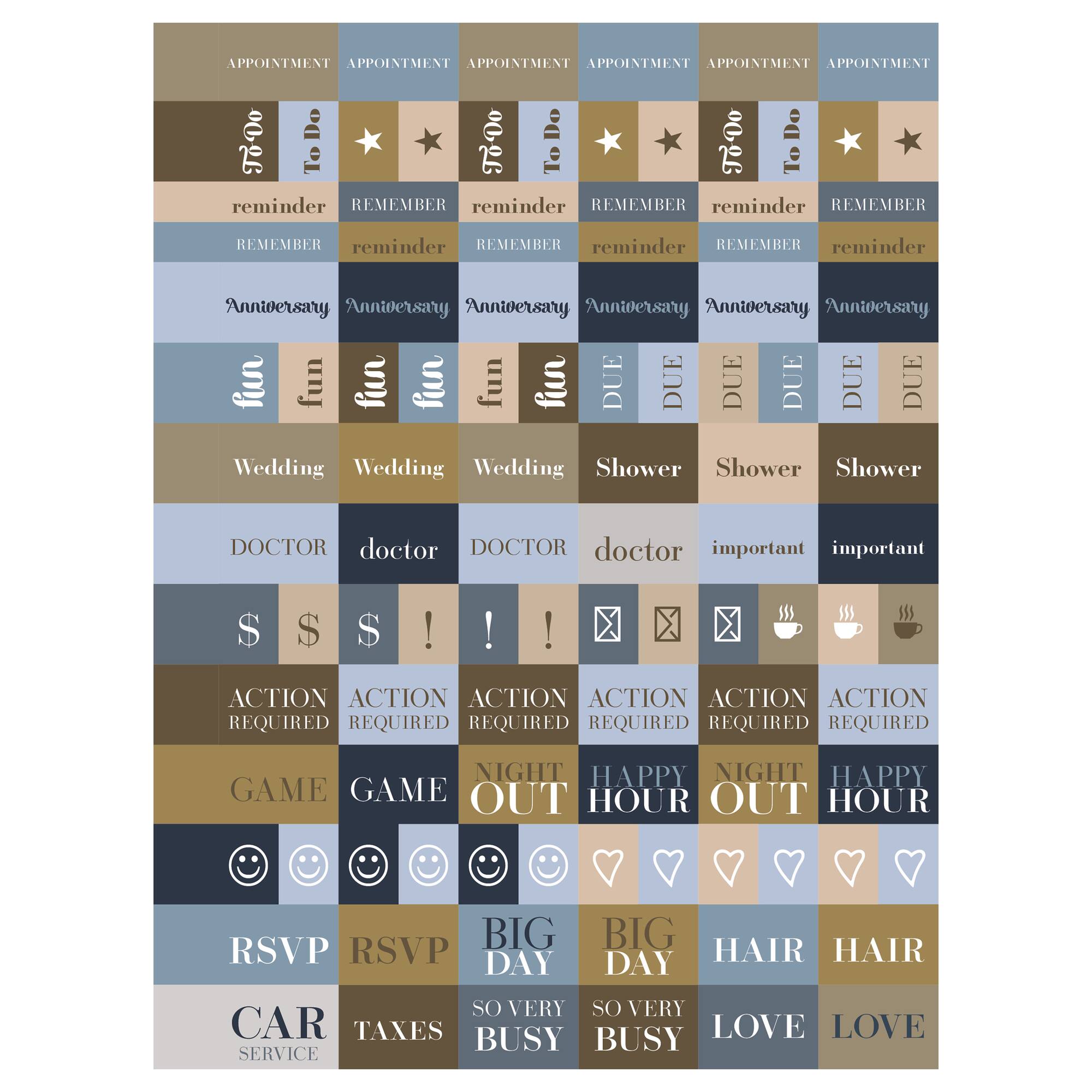 TF Publishing 2025-2026 Simply French Blue Medium Weekly/Monthly Planner